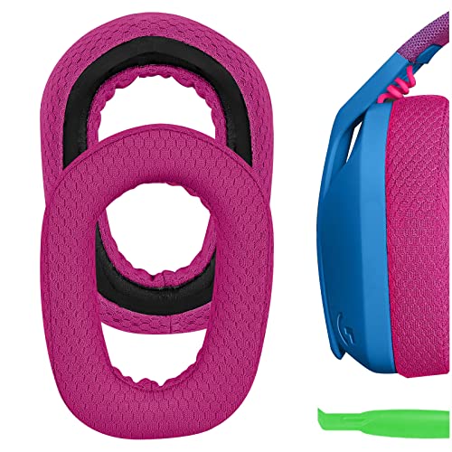 Geekria イヤーパッド Comfort 互換性 パッド ロジクール Logicool G435 G335 ヘッドホンに対応 パッド イヤー/イヤーカップ メッシュファブリック(赤) Geekria イヤーパッド Comfort 互換性 パッド ロジクール Logicool G435 G335 ヘッドホンに対応 パッド イヤー/イヤーカップ メッシュファブリック(赤)