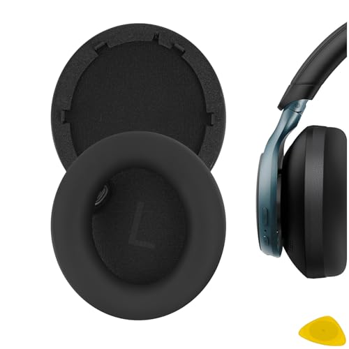 Geekria イヤーパッド QuickFit 互換性 パッド アンカー Anker Soundcores Space One ヘッドホンに対応..
