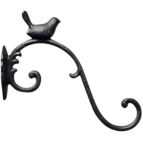 OUNONA ハンギングフック 壁掛けフック アンティーク アイアンブラケット 提灯吊り下げ金具 鋳鉄 ハン..