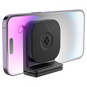 Spigen スマホホルダー magsafe クリップタイプ マグネット 飛行中用スマホホルダー カラビナ付き iPhone 15 Pro Max, 15 Pro, 15 Plus, 15, 14, 13, 12 シリーズ MagSafeケース に対応 ITST AMP05756 (ブラック)(2)