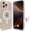 【カメラコントロールカバー付き】Spigen iPhone 16 Pro ケース MagSafe対応 クリア ボタン保護 埃防止 ストラップホール 米軍MIL規格 ウルトラ・ハイブリッドT・マグフィット ACS08513 (グラファイト)