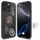 【カメラコントロールカバー付き】Spigen iPhone 16 Pro Max ケース MagSafe対応 半透明 ボタン保護 埃防止 ストラップホール 米軍MIL規格 ウルトラ・ハイブリッドT・マグフィットACS09069 (フロスト・ローズ・チタニウム)