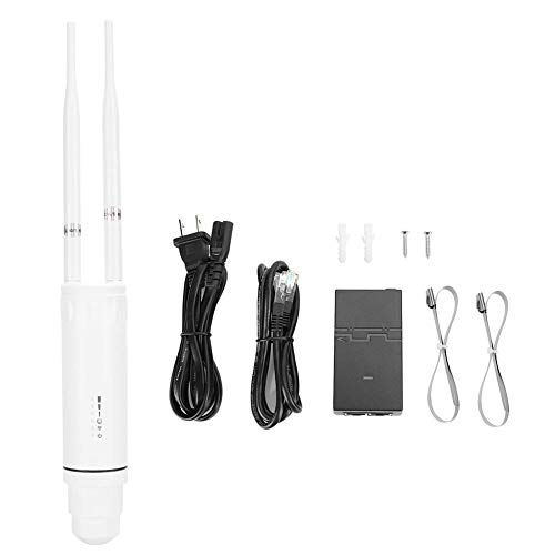 Wifi中継器 無線LAN中継機 Wifi 信号増幅器 WiFi 無線LAN WiFi リピーター 屋外 WiFi リピーター 全方向性アンテナ 壁掛け式 2.4 GHz～5.8 GHz 200 Mbp 5dBiデュアル 100～200m操作範囲