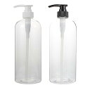 WINOMO シャンプーボトル 2本セット 1000ml 詰め替えボトル 容器 おしゃれ 浴室 洗面所 食器用 適用(3)