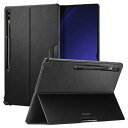 Spigen Galaxy Tab S10 Ultra ケース Galaxy Tab S9 Ultra ケース スリム 軽量 耐衝撃 擦り傷防止 過熱防止 シン・フィット・プロ ACS06834 (ブラック)(2)