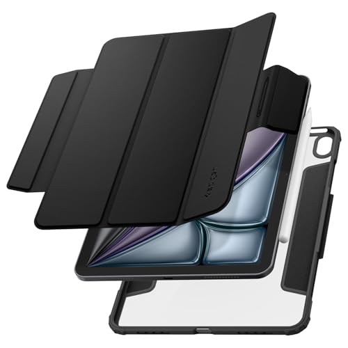Spigen iPad Air 11 インチ (2024) / 10.9 インチ (2022/2020) ケース スリム 軽量 耐衝撃 擦り傷防止 ..