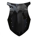 カワサキNINJA 1000 SX Z1000SX Z1000-SX 2011 2012 2013 2014 2015 2016のフロントガラスフロントガラスダブルバブルディフレクターブラック(2)