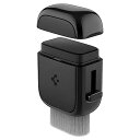 Spigen EZスライド&ブラシスクリーンクリーナー Teslaクリーナーとすべての画面、電話、ノートパソコン、タブレット、EV車用に設計されています。解決策は必要ありません(エクストラマイクロファイバーパッド付属)ブラック