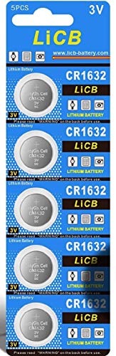LiCB 5個入 CR1632 コイン形 リチウム電池 3V 1632 水銀ゼロシリーズ ボタン電池 LiCB 5個入 CR1632 コイン形 リチウム電池 3V 1632 水銀ゼロシリーズ ボタン電池