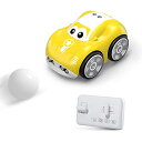 DEERC ラジコンカー こども向け 室内 リモコンカー おもちゃ 車 フォローモード 障害物回避モード パストラックモード 犬 猫 ペットおもちゃ 2.4Ghz無線 子どもの日 新年 プレゼント 子供 男の子 小学生 中学生 贈り物 日本語説明書 DE33Y 黄