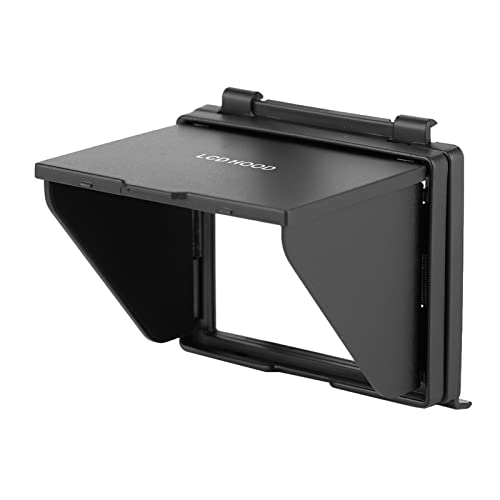 レンズフードセット カメラ LCD モニタースクリーン 折りたたみフード サンシェード 保護カバー D850、防眩 & 耐衝撃性