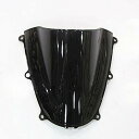 ホンダCBR 600 RR CBR600RR F5 2005 2006黒フロントガラス風防ダブルスクリーンCBR600RR CBR600RR(2)