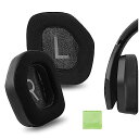 Geekria イヤーパッド Comfort 互換性 パッド Alienware AW988 ヘッドホンに対応 パッド イヤー/イヤーカップ (メッシュファブリック/黒)