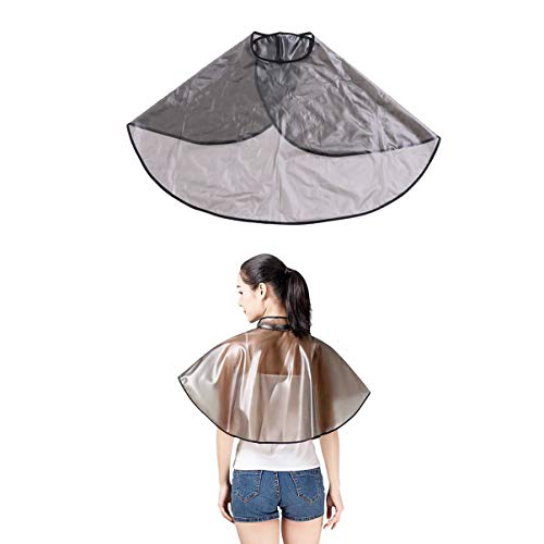 Frcolor シャンプーケープ シャンプークロス 散髪ケープ 毛染め シャンプー＆ヘアカラー用 防水 自宅 ..