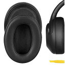 Geekria イヤーパッド QuickFit 互換性 パッド ソニー Sony WH-XB900N ヘッドホンに対応 パッド イヤー/イヤーカップ (プロテインレザー/ブラック)(2)