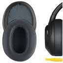 Geekria イヤーパッド QuickFit 互換性 パッド ソニー Sony WH-XB900N ヘッドホンに対応 パッド イヤー/イヤーカップ (プロテインレザー/グレー)