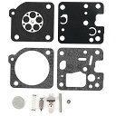 キャブレター修理用 ダイヤフラムセット キャブレター修理キット 刈払機 草刈機用 互換品 修理部品 rb-123 for ザマに適合rb-k75 rb-k85 ...