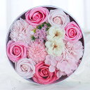 WEISHY 母の日のプレゼント ソープフラワー 造花 フラワーボックス ホワイトデー お返し ギフト 誕生日プレゼント 女性 結婚祝い 卒業祝い 枯れない花 ...