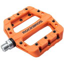 ROCKBROS(ロックブロス)自転車 ペダル フラットペダル 軽量 mtb ペダル ロードバイク ナイロン繊維 大面積 滑り止め bmx 9/16