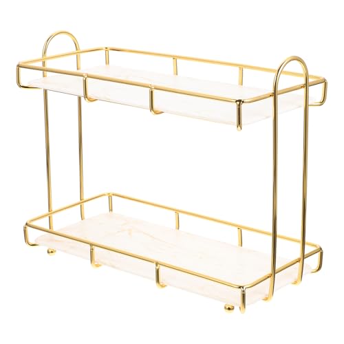 BESTOYARD シャンプーラック 2段 お風呂 浴室 ラック バスルーム 収納 化粧品 収納ラック バスルームラ..