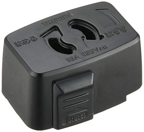 TOSHIBA(東芝) ライティングレール用抜止コンセント(黒) NDR6012(K)