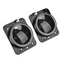 Qiilu DC 12V サイドマーカーライト ウィンカーランプ LEDウィンカー ターンシグナルライト 超高輝度 省エネ ジープラングラーJK 2007-2015用(2)