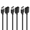 Cable Matters 3本 USB延長ケーブル USB 2.0 延長ケーブル 0.9m, USB延長ケーブル Type A オス メス リピーターケーブル 延長コード 超高速 USB 延長(2)
