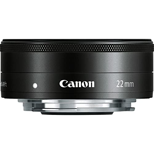 キヤノン Canon 単焦点広角レンズ EF-M22mm F2 STM ミラーレス一眼対応 キヤノン EFマウント ブラック..