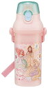 スケーター(Skater) 水筒 480ml プリンセス 23 子供用 女の子 抗菌 プラスチック製 日本製 PSB5SANAG-A