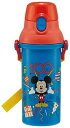 スケーター (skater) 水筒 480ml Disney 100 子供用 抗菌 プラスチック製 日本製 PSB5SANAG-A(3)