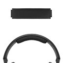 Geekria ヘッドバンド 互換性 ヘッドホンヘッドバンド プロテインレザー パッド ゼンハイザー Sennheiser HD418, HD419, HD428, HD429, HD439, HD438, HD448, HD449 対応 交換用 (ブラック)(2)