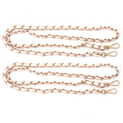 TOYMYTOY ショルダーバッグ チェーン ショルダーひも 交換用チェーンストラップ 持ち手チェーン ストラップ ベルト 修理 交換用 レディース 120cm