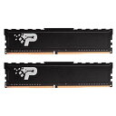Patriot Memory Signature Premium Line Series DDR4 3200MHz PC4-25600 32GBキット (2 x 16GB) デスクトップ用メモリ ヒートシンク付 PSP432G3200KH1(2)
