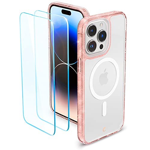 【CYRILL】 by Spigen iPhone14Pro 用 ケース クリア シャイン ピカピカ ストラップホール付き 耐久性 カメラ保護 ほこりなし Qi充電 アイフォン14プロ 用 カバーシャインMagコレクション (クリアグリッター) 【CYRILL】 by Spigen iPhone14Pro 用 ケース クリア シャイン ピカピカ ストラップホール付き 耐久性 カメラ保護 ほこりなし Qi充電 アイフォン14プロ 用 カバーシャインMagコレクション (クリアグリッター)