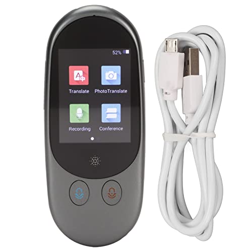 言語翻訳デバイス、アップグレード モデル 85 言語ポケット音声翻訳機サポート オフライン/WiFi/ホット..