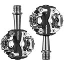 ROCKBROS ZERAY 自転車 ビンディングペダル SPDシューズ対応 MTB 軽量 アルミ製 クリート付属 マウンテンバイク ロードバイク 9/16イン...