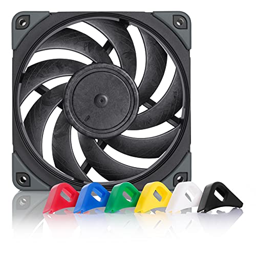 Noctua NF-A12x25 PWM chromax.black.swap, ץߥ Ų ե, 4-Pin³ (120mm,...
