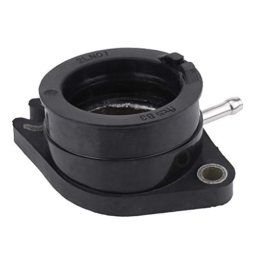 Qiilu 1個 オートバイキャブキャブレター 225インマニ セロー225wインテーク キャブレター インテーク..