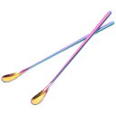 BESTOYARD 爬虫類 スプーン 給餌スプーン 餌やりツール ステンレス 19cm 2個 爬虫類のスプーン 爬虫類用ペットフードスクープ ペット用品 爬虫類の餌スクープ ミニトカゲスプーン 再利用可能なスプーン 爬虫類用給餌トング ペッ