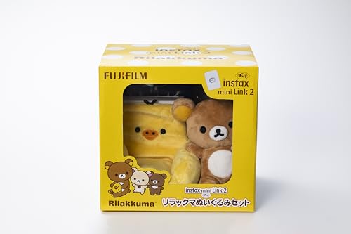 富士フイルム(FUJIFILM) チェキ スマホプリンター instax mini Link2 INS MINI LINK2 RILAKKUMA リラックマ ぬいぐるみセット 富士フイルム(FUJIFILM) チェキ スマホプリンター instax mini Link2 INS MINI LINK2 RILAKKUMA リラックマ ぬいぐるみセット