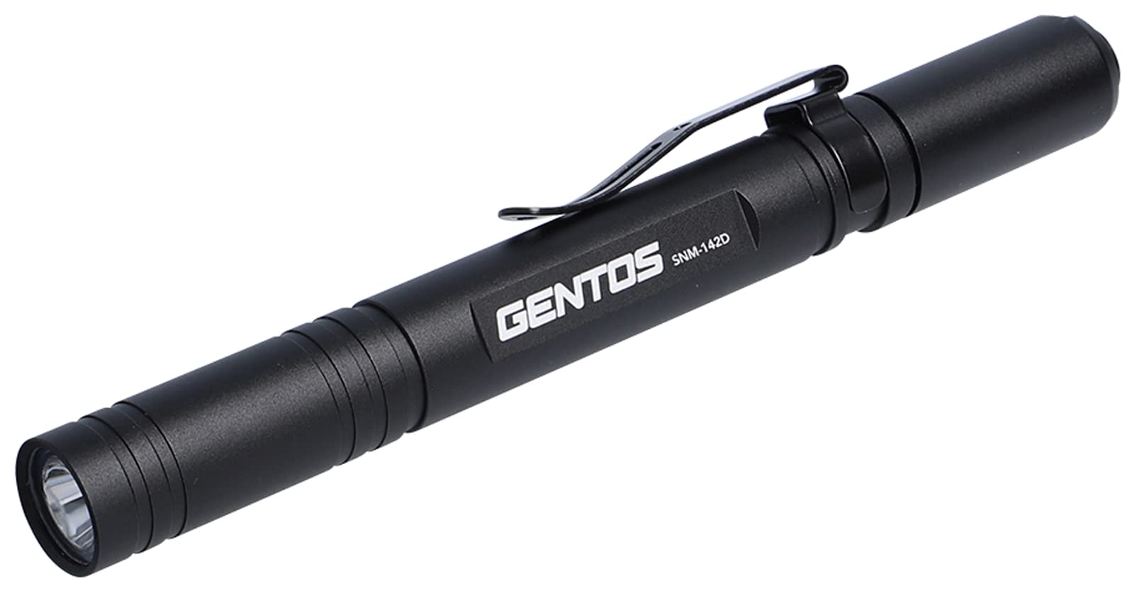 GENTOS(ジェントス) 懐中電灯 小型 LED ペンライト 単4電池式 200ルーメン SNMシリーズ SNM-142D ハンディライト フラッシュライト