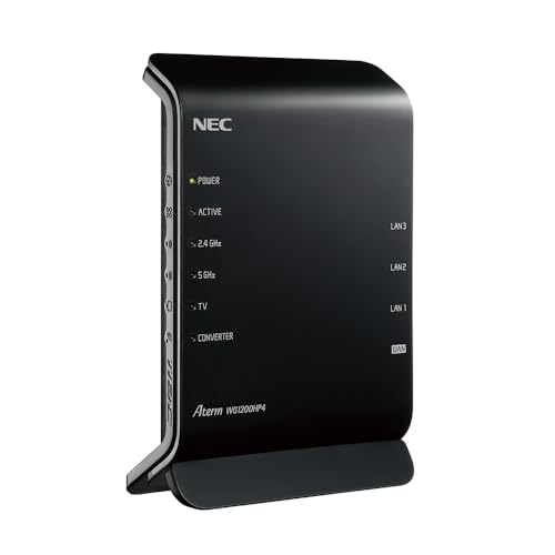 NEC 11ac対応 867+300Mbps 無線LANルータ PA-WG1200HP4 NEC 11ac対応 867+300Mbps 無線LANルータ PA-WG1200HP4