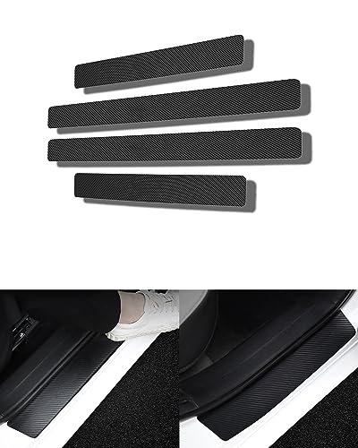4枚セット黒色 ダイハツ タフト TAFT LA900S LA910S型 に対応 車用 サイドステップガード 外側スカッフプレート キズ防止 滑り止め