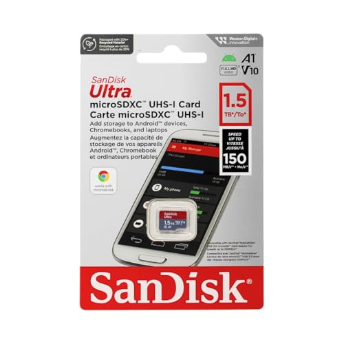 SDSQUAC-1T50-GN6MN microSDXC Card 1.5TB Class 10 UHS- SDSQUAC-1T50-GN6MN microSDXC Card 1.5TB Class 10 UHS-