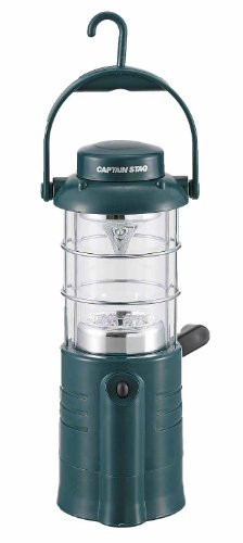 キャプテンスタッグ(CAPTAIN STAG) ランタン ユースフル ダイナモ&乾電池式 LED ランタン M-5130