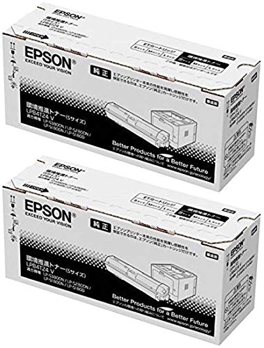 EPSON LPB4T24V 環境推進トナー 純正品 Sサイズ 2本セット EPSON LPB4T24V 環境推進トナー 純正品 Sサイズ 2本セット