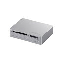 バッファロー BUFFALO USB3.0高速転送カードリーダー ハイエンドモデル シルバー BSCR25TU3SV(2)