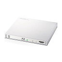 ロジテック 外付け ブルーレイドライブ USB3.2 Gen1(USB3.0) UHD BD対応 書込ソフトCyberLink Power2Go付 ホワイト LBD-PWA6U3LWH(2)
