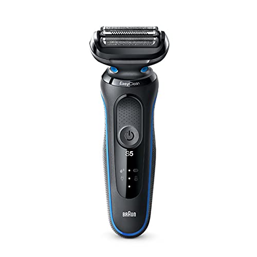 ブラウン(Braun) 50-B1000S(ブルー) 密着シリーズ5 充電式シェーバー 3枚刃 ブラウン(Braun) 50-B1000S(ブルー) 密着シリーズ5 充電式シェーバー 3枚刃