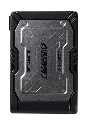 BURTLE バートル エアークラフト 19Vリチウムイオンバッテリー(※AC370/371ファンの専用品です)ブラック AC360 35 F